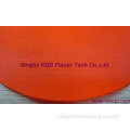 Fluorescent Red PVC coated ripstop 210D nylon fabric for gas sample bags / oxygen bag